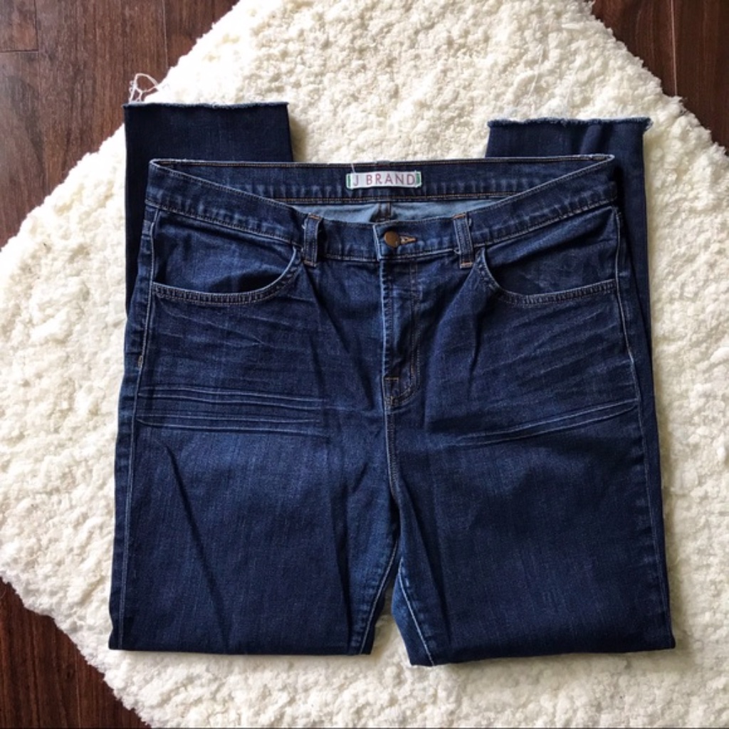 J Brand Starless Chewed Step Hem Skinny Jeans